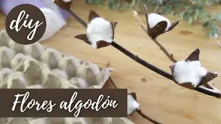 Como HACER Flores de ALGODÓN | Manualidades Fáciles El Taller de AJ