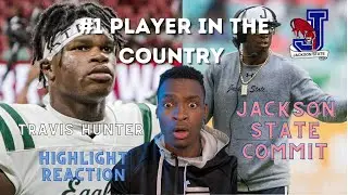 Reacting to the #1 Football Player in the country’s Highlight Tape | Travis Hunter | JSU Commit 🐅