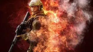 Volcano Photoshop Action Tutorial