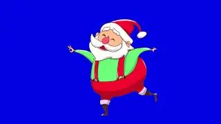 BACKGROUND NATALINO CHROMA KEY PAPAI NOEL