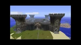 كيف تبني قلعة في ماينكرافت بأقل من 5 دقائق|اسهل طريقة|يستخدمها صناع الخرائط