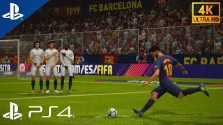 FIFA 18 - PS4 [4K 60FPS] Gameplay