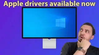 Windows (though Boot camp) with Studio Display...? | FIRST CLICKS