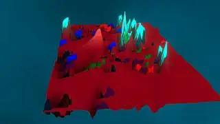 Blender Simple - Displace Modifier Movie Texture - Film Textur - Animation