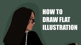 FLAT ILLUSTRATION TUTORIAL FROM PHOTO | HOW TO DESIGN FLAT ILLUSTRATION | CHECK IT OUT!