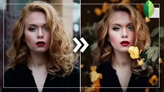 Snapseed portrait with foreground edit tutorial 2020
