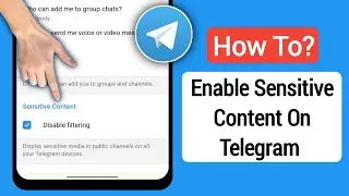 How To Enable Sensitive Content on Telegram 2024 (Android & iOS)Enable Sensitive Content on Telegram