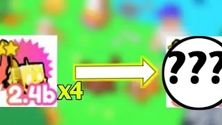 What happens when you fuse 4 Golden The Grim Reaper In Pet Simulator X (HALLOWEEN EVENT)
