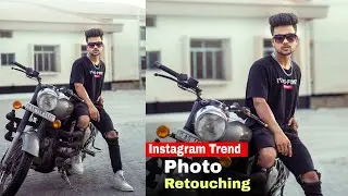 Instagram trending photo retouching in Lightroom Mobile | professional photo retouching in lightroom