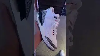 New birthday pickup |Jordan 3 white cement 2023| #sneaker #jordan3