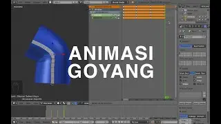 Animasi Goyang | Blender 2.79