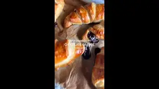 Three Ingredient Chocolate Orange Croissants | Jus-Rol Recipes