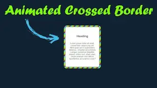 Animated Crossed Border | 