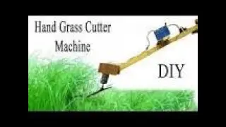 How to make Homemade GRASS Cutting machine