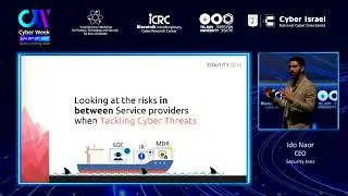 CW2023 Main Plenary: Ido Naor, CEO, Security Joes