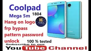 Coolpad Mega 5m flashing | coolpad 1804 hag on logo frp bypas letest method