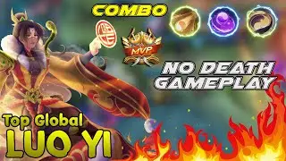 Luo Yi Brutal Damage! BUILD Insane Damage! | Top Global Luo Yi Gameplay ~ MLBB
