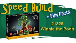 Building the LEGO Winnie the Pooh set