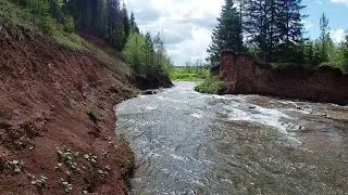 С удочкой по новой речке.  Летние воспоминания зимой.