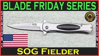 SOG Fielder - #bladefriday Knife Review. [Blade Friday Series]