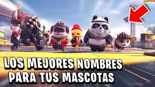 LOS MEJORES NOMBRES PARA TU MASCOTA DE FREE FIRE 2022 (NOMBRES EPICOS Y POPULARES PARA MASCOTAS)