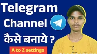 How to create a telegram channel 2021 | Telegram channel kaise banaye
