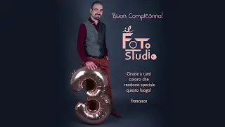 Il FotoStudio compie 3 anni, ecco i momenti più belli!
