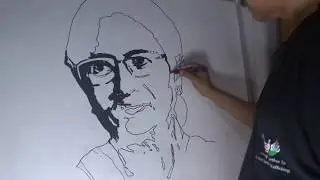 Mamata Di - White Board Marker Pop Art