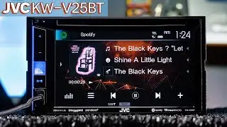 JVC KW-V25BT Budgeted Bluetooth Double DIN Stereo