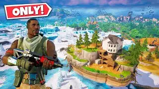 LOOT ISLAND *ONLY* CHALLENGE In Fortnite