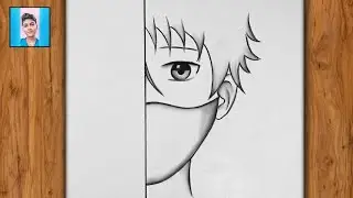 Easy anime drawing✨ /How to draw anime boy easy/