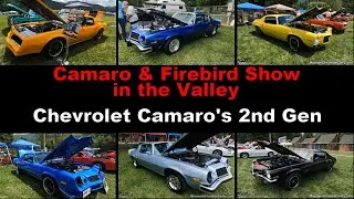 06/21/24 Camaro & Firebird Show in the Valley 2nd Gen - Maggie Valley 
