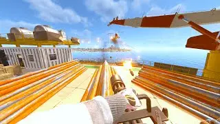 Solo Player VS Attack Heli Clan - Rust
