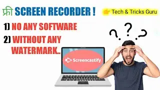 Screen Recording Without Any Software | How to Screen Record Without Software in Hindi | #recorder