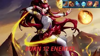 Heroes Evolved FLAVIA Gameplay & Build - Strongest Mage???