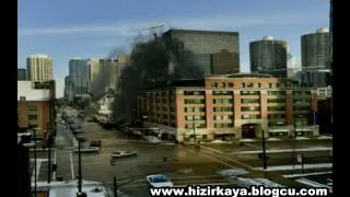 BUILDING COLLAPSE 3ds max fume fx and after effects explosion