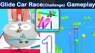 Glide Race 3D - Beat The IMPOSSIBLE GLIDE Challenge!!! - Game-play (IOS , Android) | MG Games