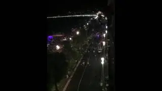 Aerial View Captures Aftermath of Nice Incident
