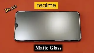 Realme Matte Glass