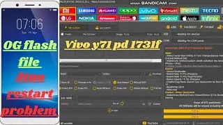 Vivo Y71(PD 1731F) flashing unlock tool VIVO Y71 AUTO RESTART PROBLEM HANG ON LOGO 💯% SOLUTION