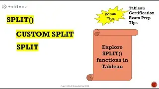 Explore SPLIT() function in Tableau with BONUS TIPS