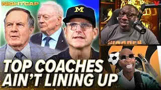 Why Unc thinks Bill Belichick & Jim Harbaugh wouldn't be interested in coaching Cowboys | Nightcap