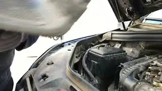 Замена воздушного фильтра на Mercedes-Benz GLE W166 двигатель М276, Часть 1