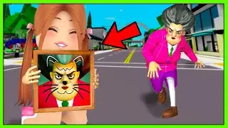 KOMİK ÖĞRETMENİN HEYKELİNİ YAPTIK 😂 SCARY TEACHER 3D | KÜBRA NİSA