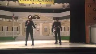 Stranger At My Door by Brandi Carlile - Cover by Gabe Senoren and Lily Lott at school Talent Show