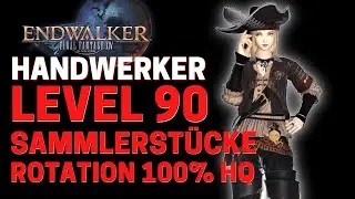 FFXIV 6.0 Handwerker Sammlerstücke Rotation Level 90 Makro / FFXIV Endwalker Sammlerstücke Makro