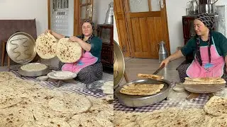 ELEKTRİKLİ TANDIRDA KIR PİDESİ❗️1 SAATTE 50 TANE TANDIR EKMEĞİ YAPTIK ✅GENDİME ÇORBASI