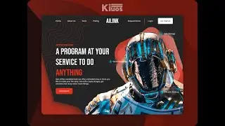 Creating an Artificial Intelligence (AI) Website Design in Figma | Killuos | Killuos Devs