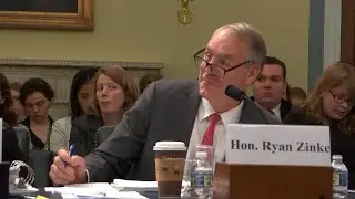 Ryan Zinke said 