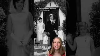 The Kennedys made St. Louis’ cherry dresses and jumpers famous! #jfk #stlouis #cherrydress